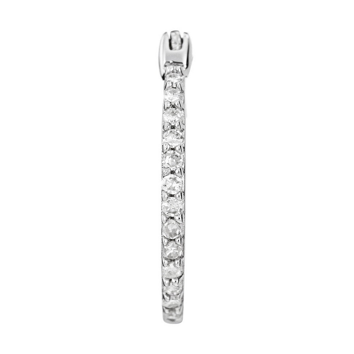 Earrings "Sublime Hoops" 0.10Ct/26 Diamonds