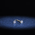 "My Little Flea 0.10Ct" Earrings - 375/1000 Yellow Gold