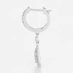 Boucles D'Oreilles "Princesse Stella" Diamants 0,33/128 - Or Blanc