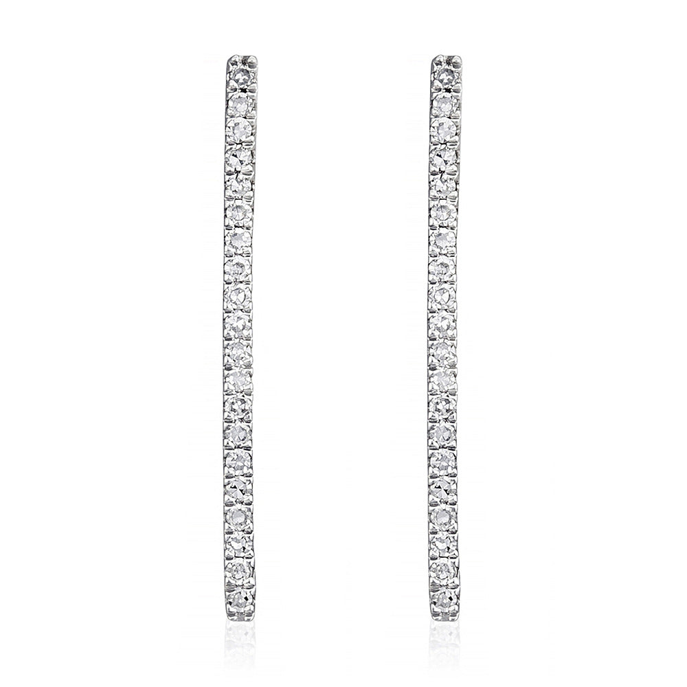 Boucles D'Oreilles "Straight Fall" D0,1/40