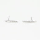 Blanc Pendientes "Soraya" 0,10Ct/20 - Oro 375/1000