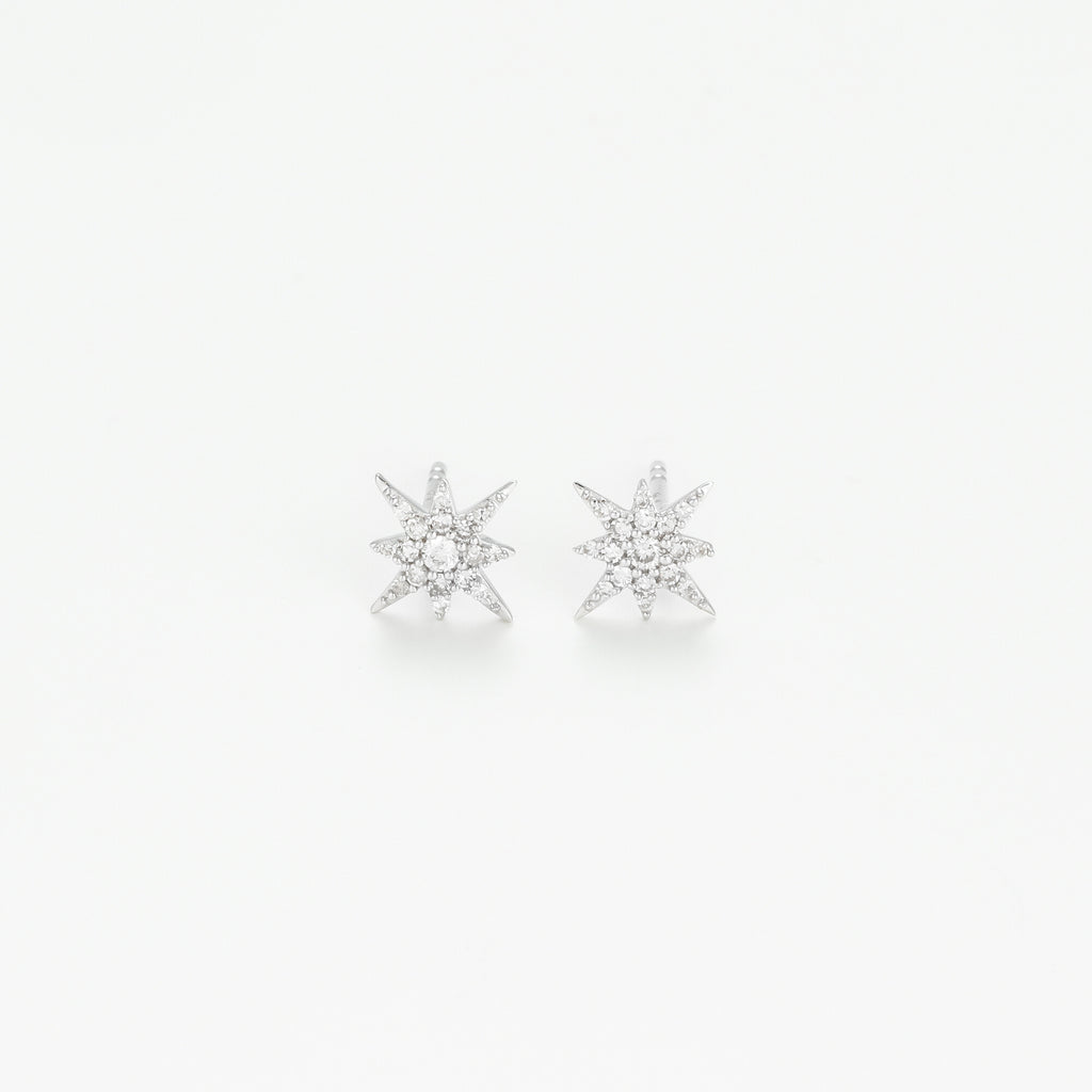 Boucles D'Oreilles "Star" 0,12Ct/ 34