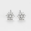 Boucles D'Oreilles "Estrella" 0,15/26 - Or Blanc 375/1000