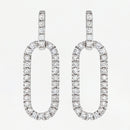 Pendientes “Thouéris” D0.12/60 – Oro blanco