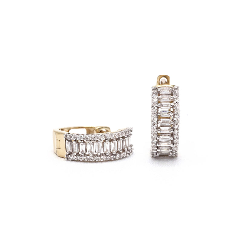 Boucles D'Oreilles "Diamond Dream" D0,25/86