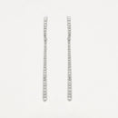 Boucles D'Oreilles "Fancy" D0,50/64 - Or Blanc 375/1000
