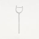 Boucles D'Oreilles "Fancy" D0,50/64 - Or Blanc 375/1000