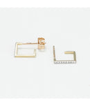 Boucles D'Oreilles "Vision" - D0,05/18 - Or Jaune