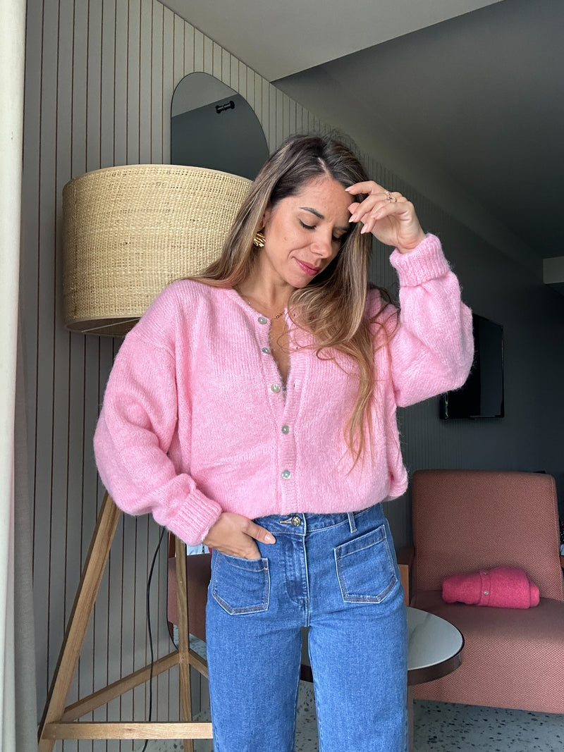 Cardigan Charlie Rose Bonbon