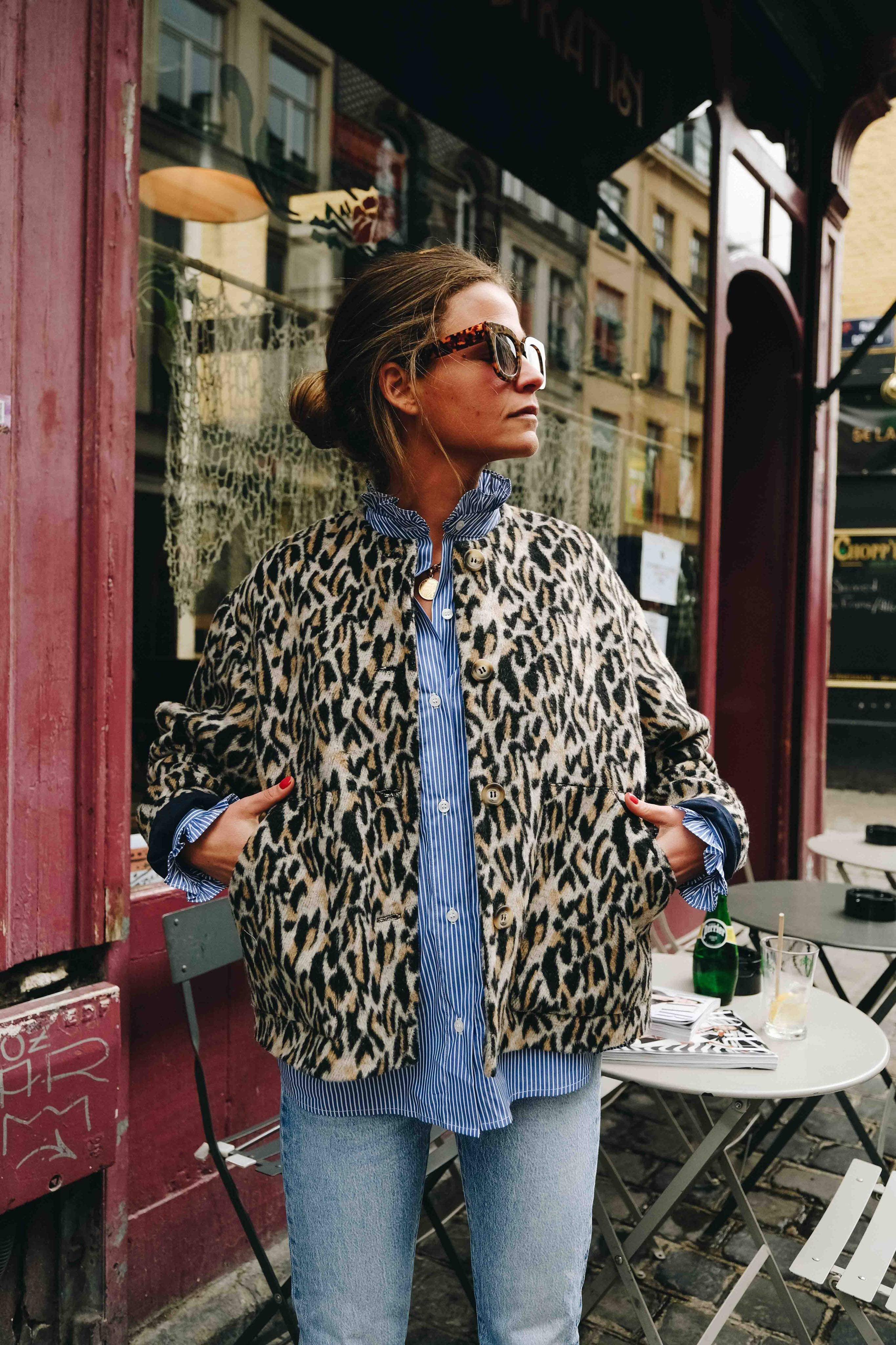 Isaure Leopard Jacket