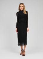 Robe Midi Ebasile Noir