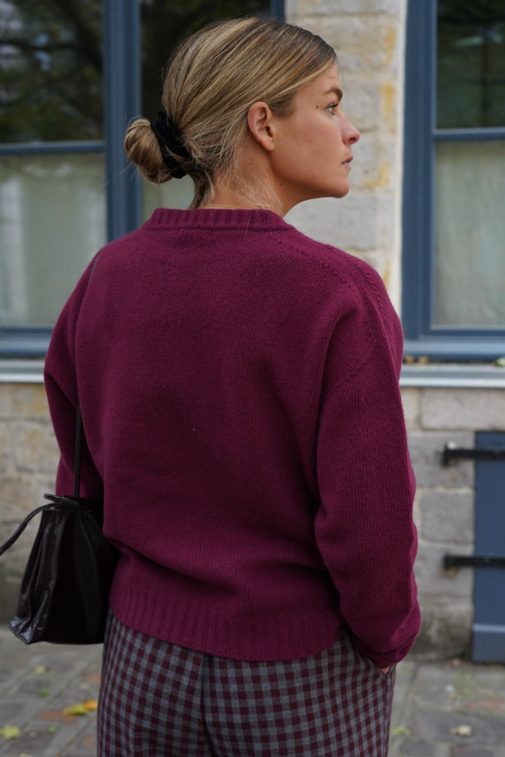 Colin Burgundy Sweater