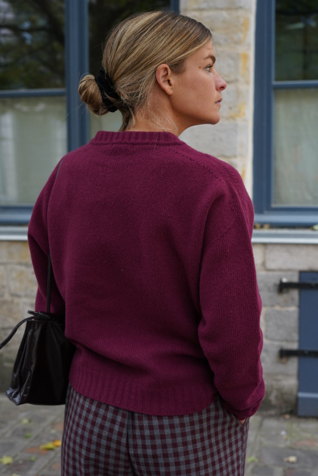 Colin Burgundy Sweater