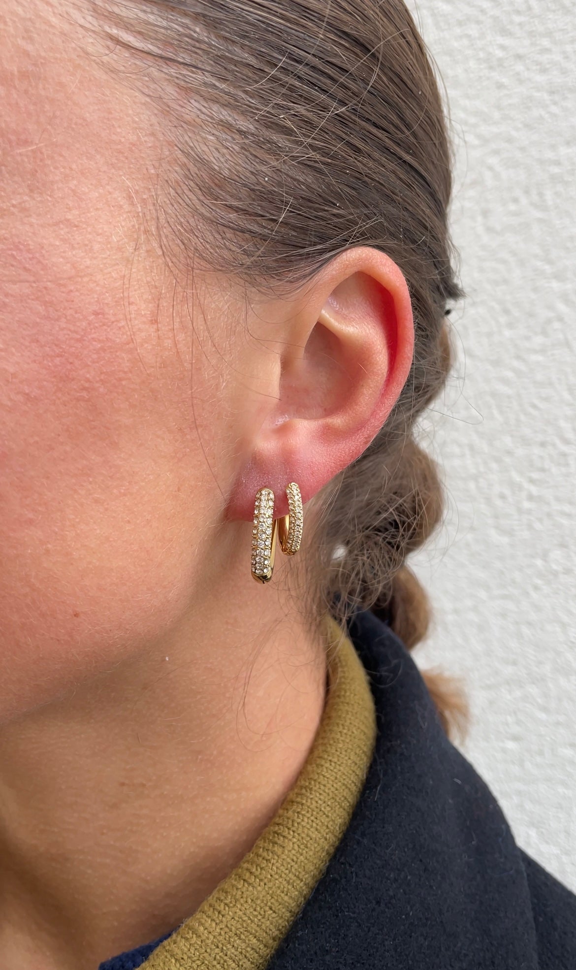 Timeless Gems Hoop Earrings