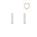 Boucles D'Oreilles "Pure Seduction" Diamants 0,20/20 - Or Jaune 375/1000