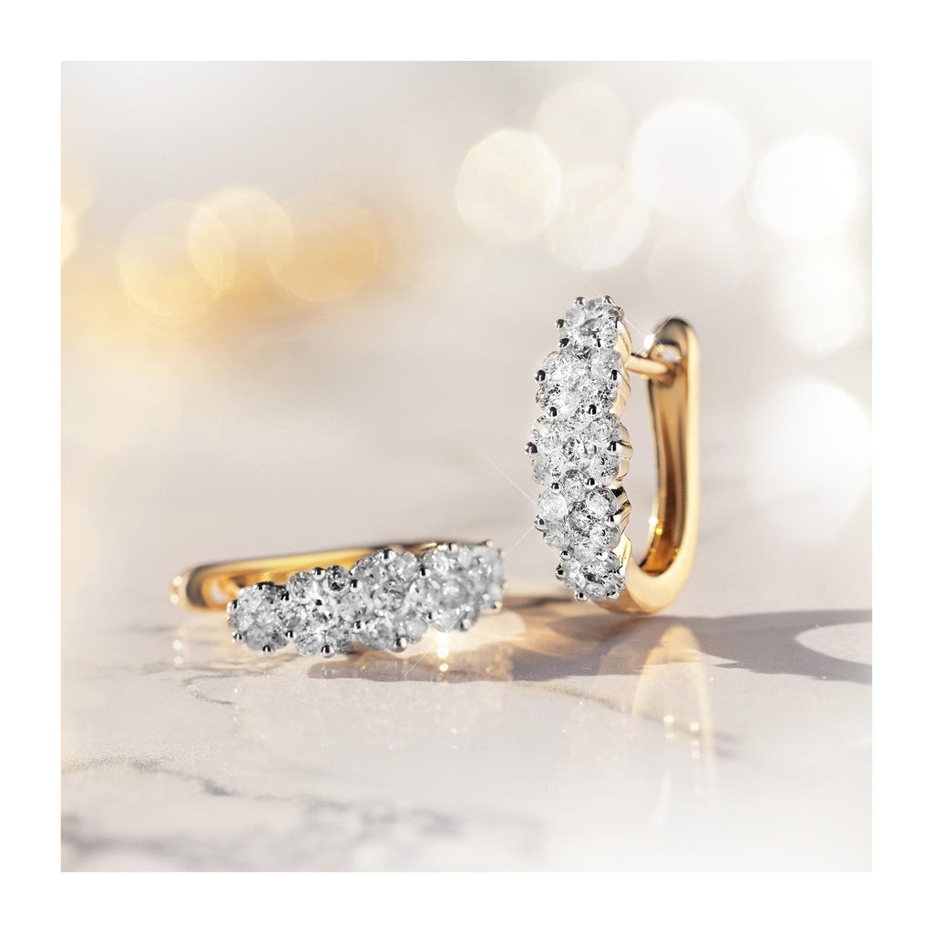 “Wonders of Lights” Diamond Earrings 0.50/62