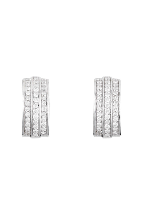 “Path of your heart” earrings Diamonds 0.51/74