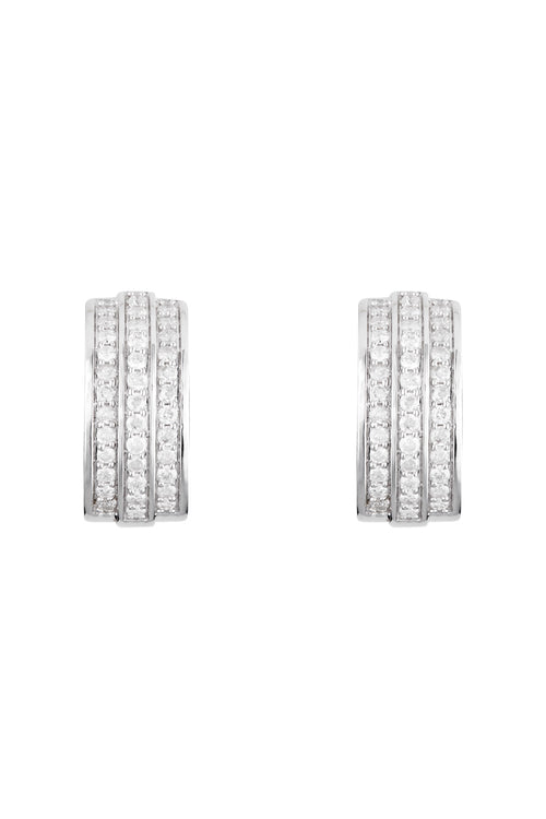 Boucles d'oreilles "Chemin de ton cœur" Diamants 0,51/74