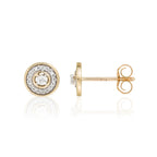 Boucles D'Oreilles "Divine" Diamants 0,12/36