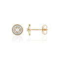 Boucles D'Oreilles "Divine" Diamants 0,12/36
