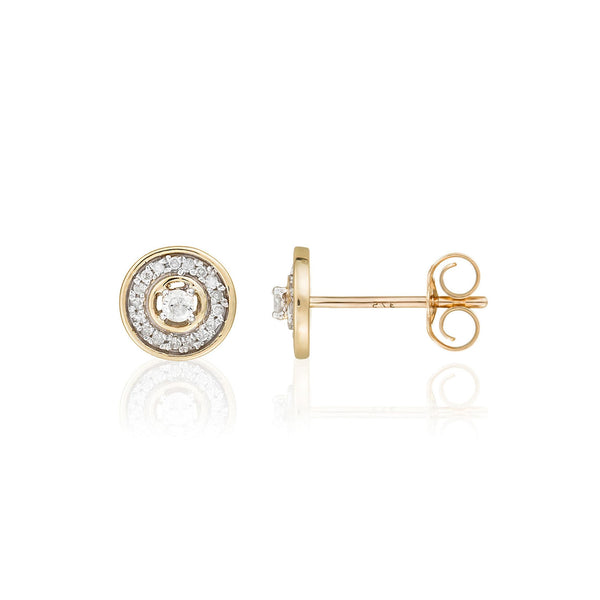 “Divine” Diamond Earrings 0.12/36