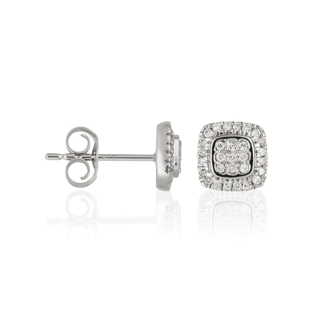 “Sweet Illusion” Diamond Earrings 0.15/58 – 375/1000 White Gold
