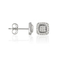 “Sweet Illusion” Diamond Earrings 0.15/58 – 375/1000 White Gold