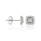 “Sweet Illusion” Diamond Earrings 0.15/58 – 375/1000 White Gold