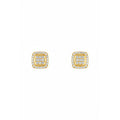 “Sweet Illusion” earrings with diamonds 0.15/58 – 375/1000 yellow gold