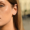 Pendientes Diamantes “Maoi” 0.15/66 – Oro Blanco 375/1000