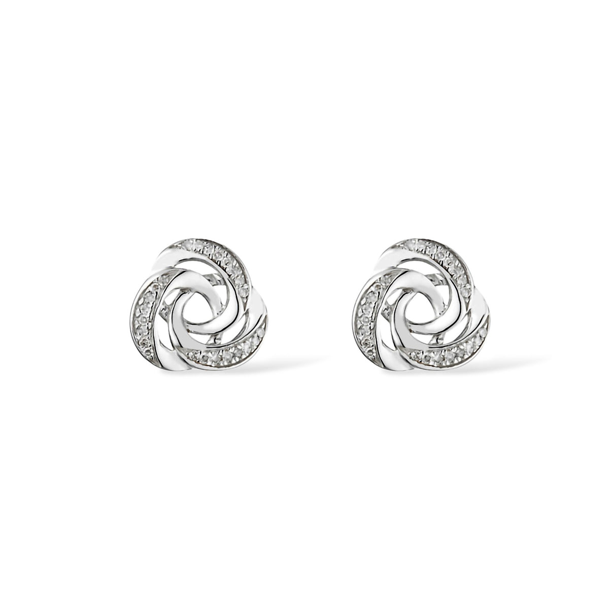 Boucles D'Oreilles "Torn" Diamants 0,1/48