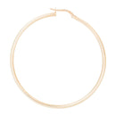 Boucles D'Oreilles "Créoles Santa" 50 Mm