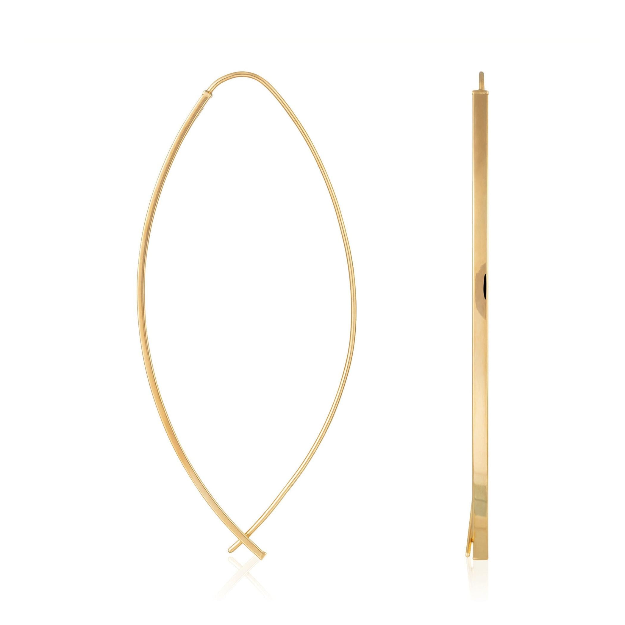 Pendientes “Edna Hoop” – 6 x 2,5 cm