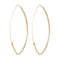 “Creole Drop” Earrings 6*3 Cm Yellow Gold