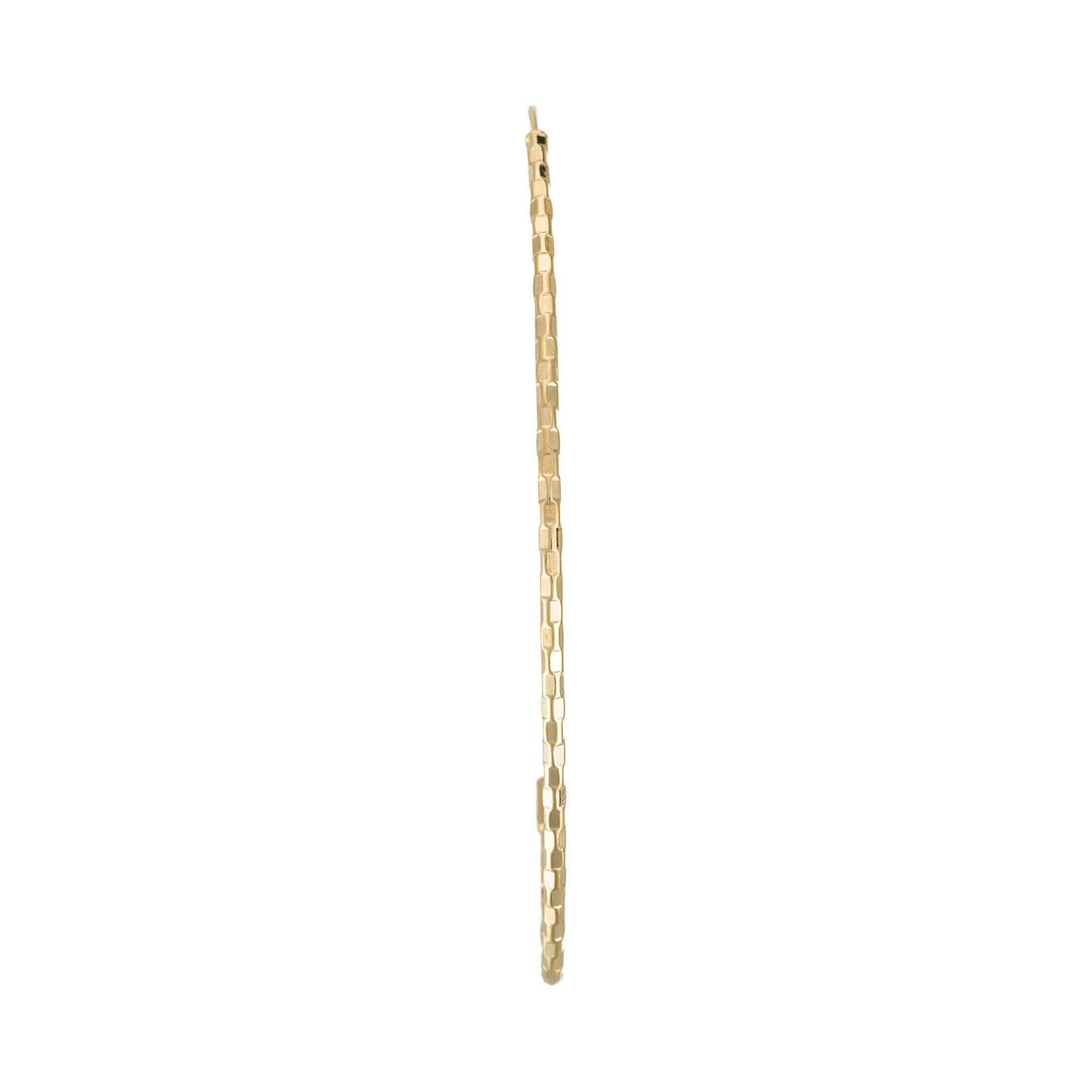 Pendientes “Gota Criolla” – Oro Amarillo 6*3 Cm