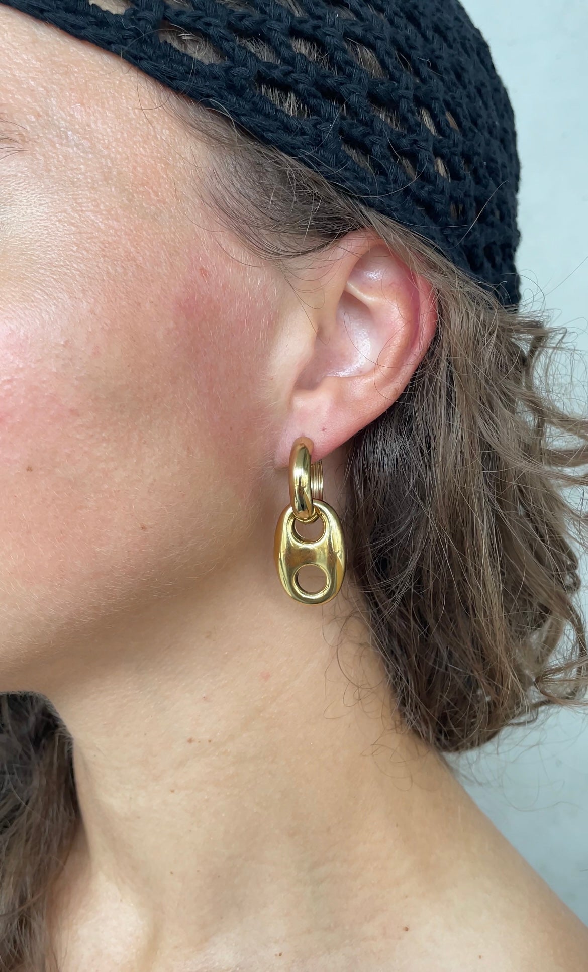 Coffee Bean Earrings