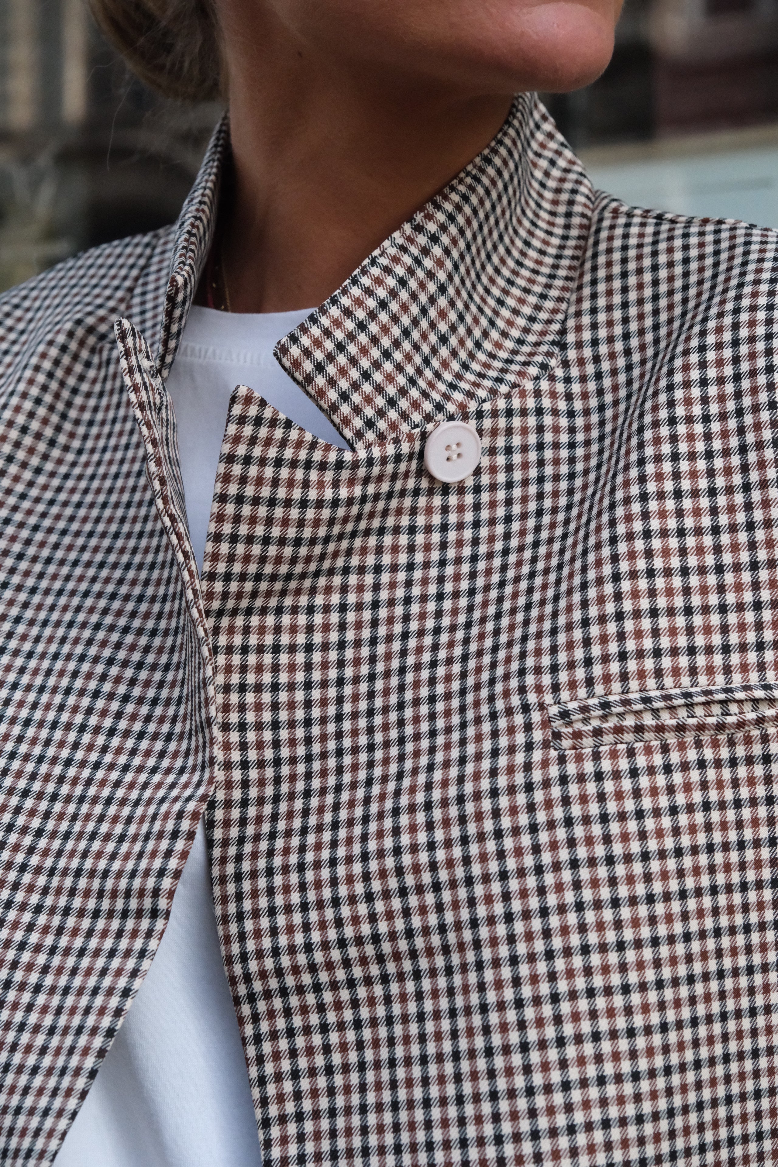 Clément Houndstooth Blazer