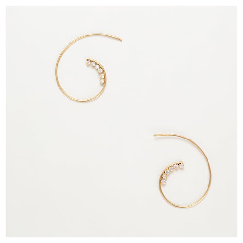 Boucles D'Oreilles "Brillantisme" Or Jaune 375/1000