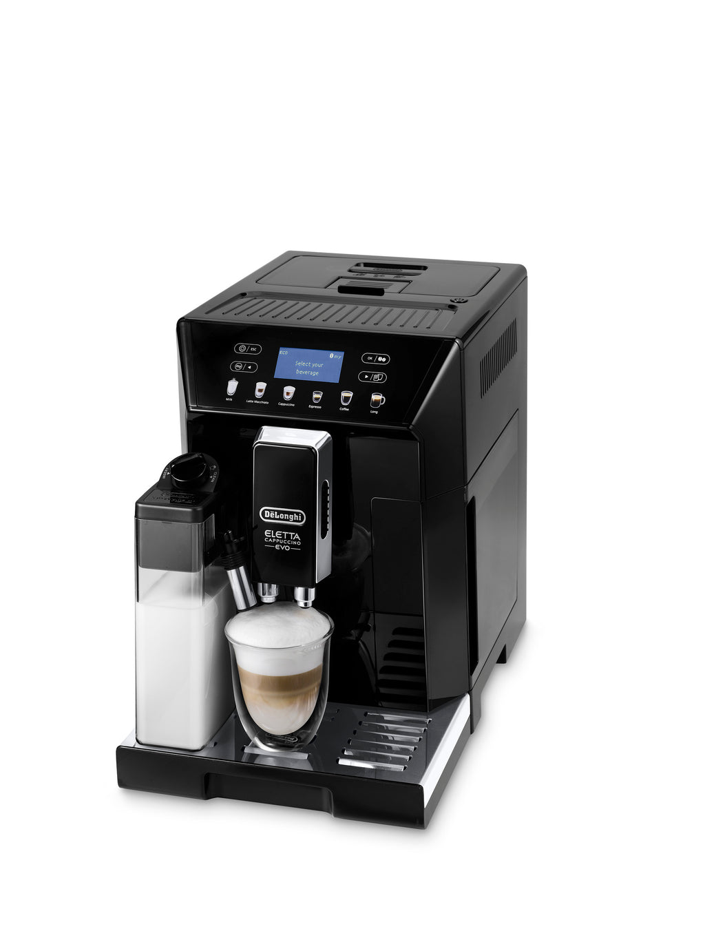Eletta Cappuccino Evo - Noir