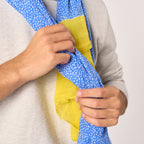 Foulard En 100% Coton Bio - Santorin