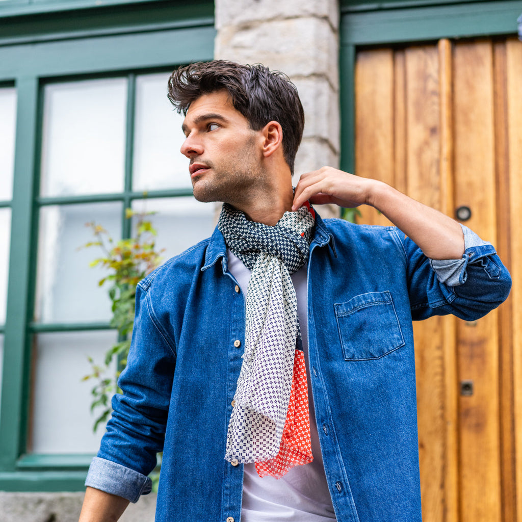 Foulard En 100% Coton Bio - Bristol