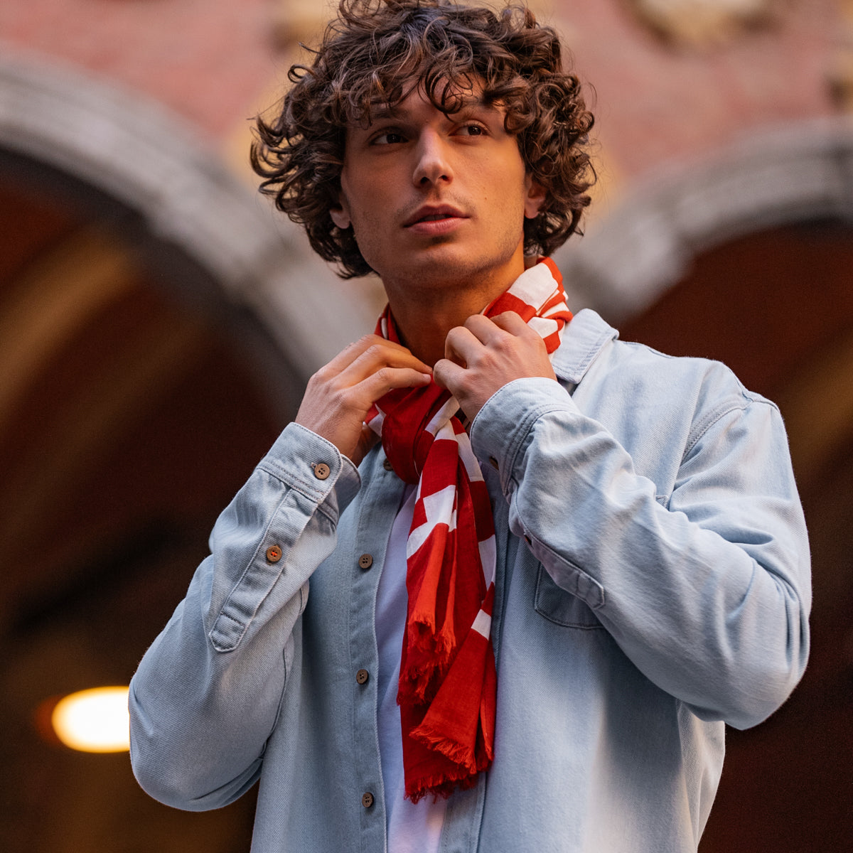 100% Organic Cotton Scarf - Milano