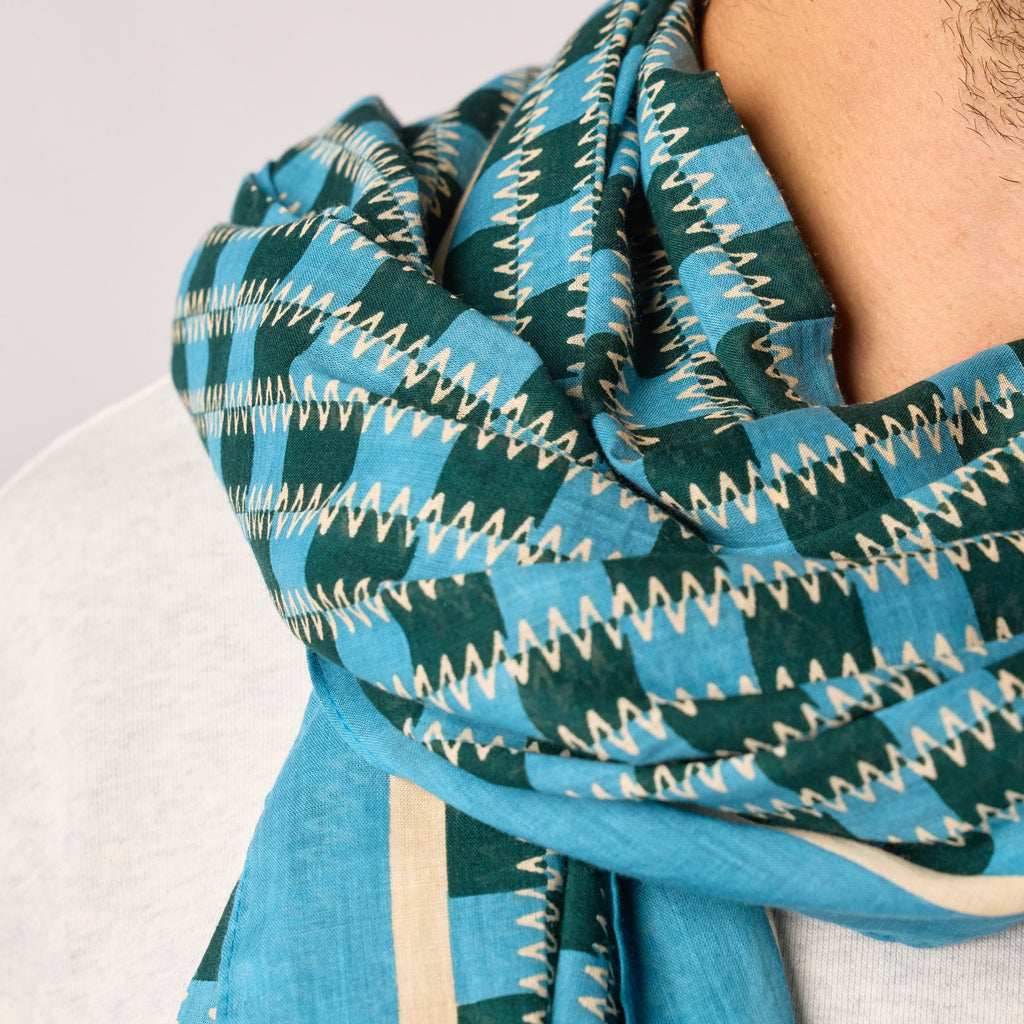 Foulard En 100% Coton Bio - Valence