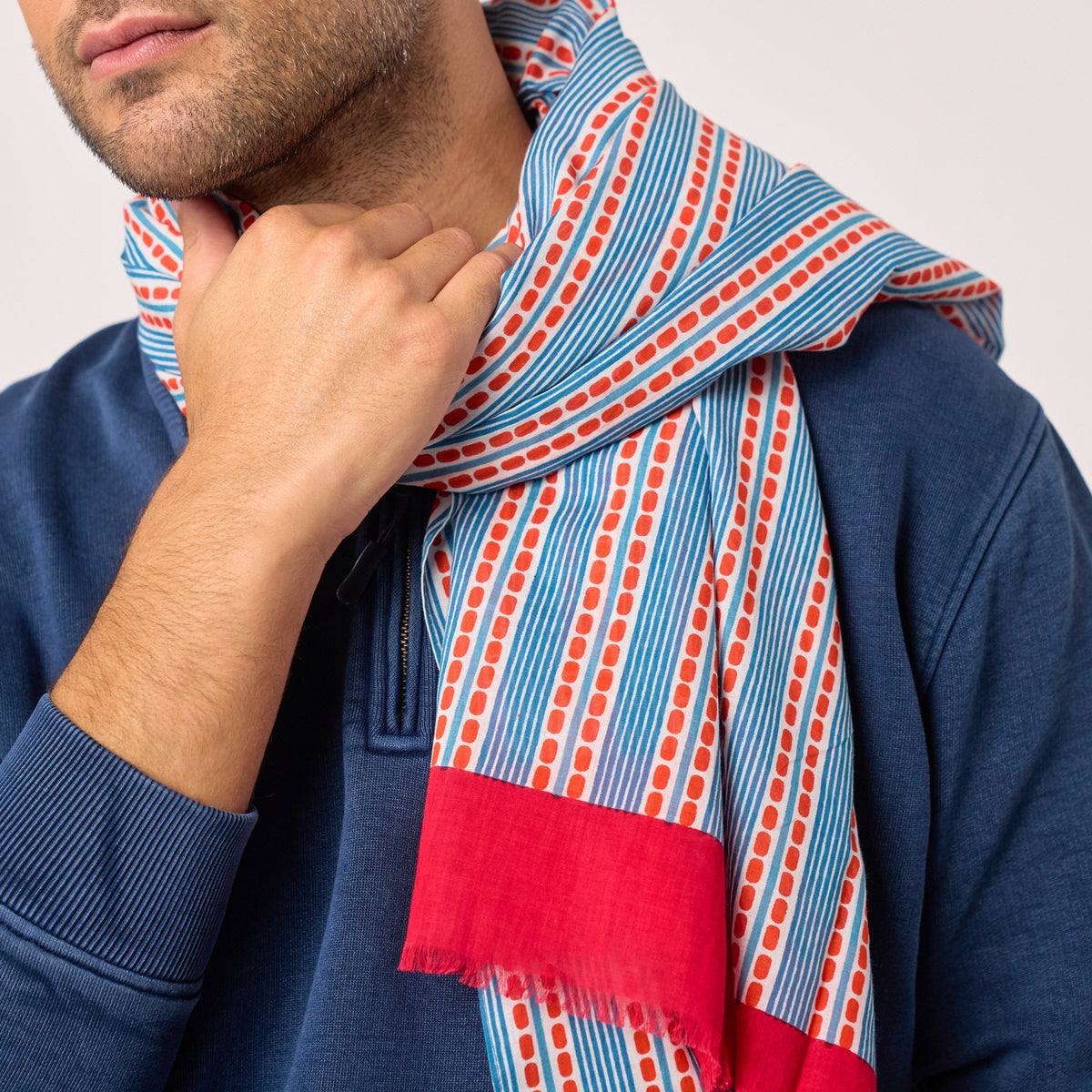 Foulard En 100% Coton Bio - Porto