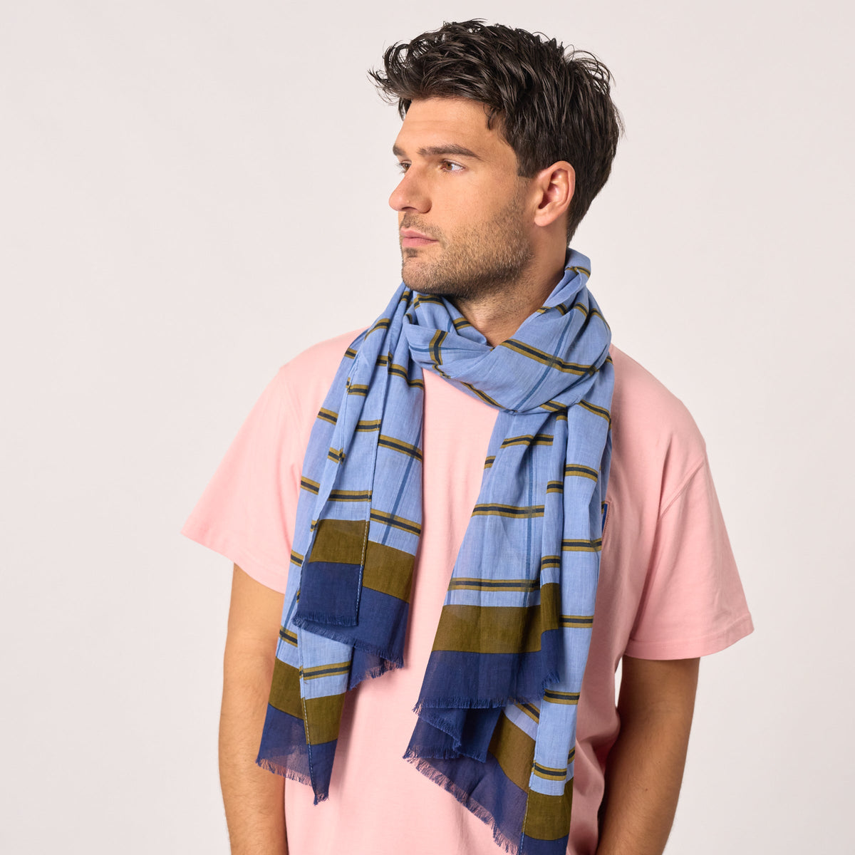 Foulard En 100% Coton Bio - Corfou