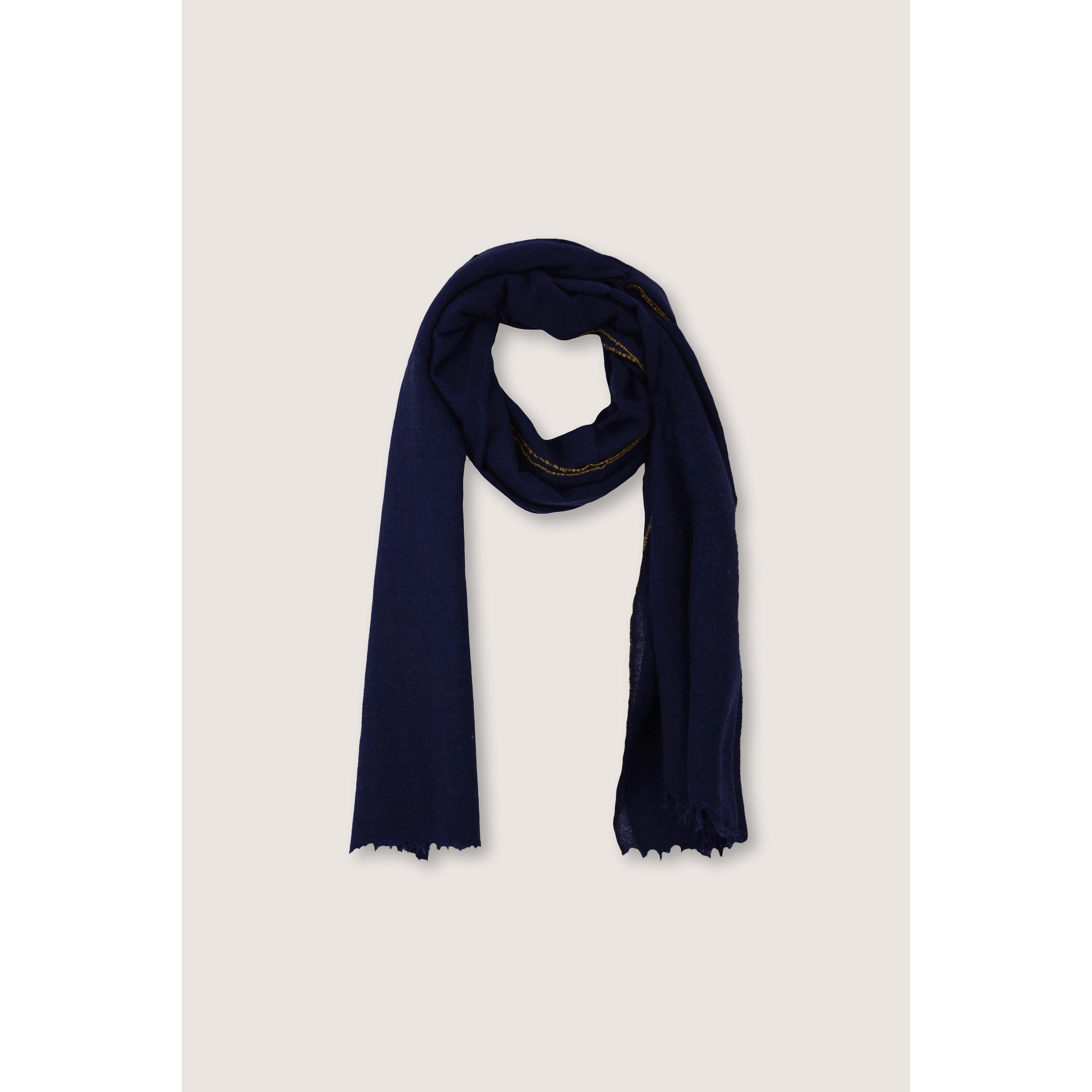 Echarpe N°100 - Navy Blue