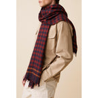 Scarf N°703 - Navy Blue
