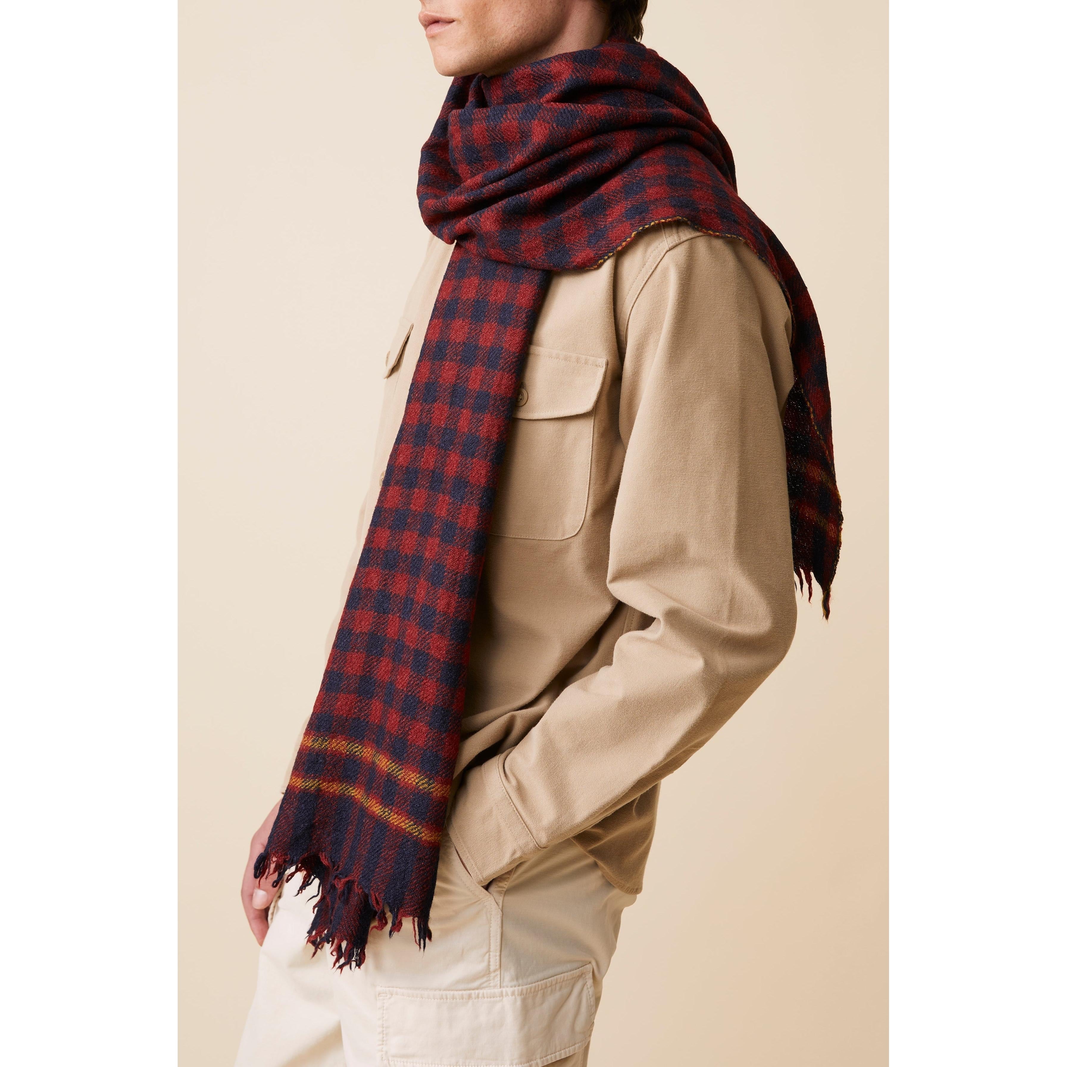Scarf N°703 - Navy Blue