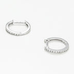 Boucles D'Oreilles "Sofia" D0,13/28 - Or Blanc 375/1000
