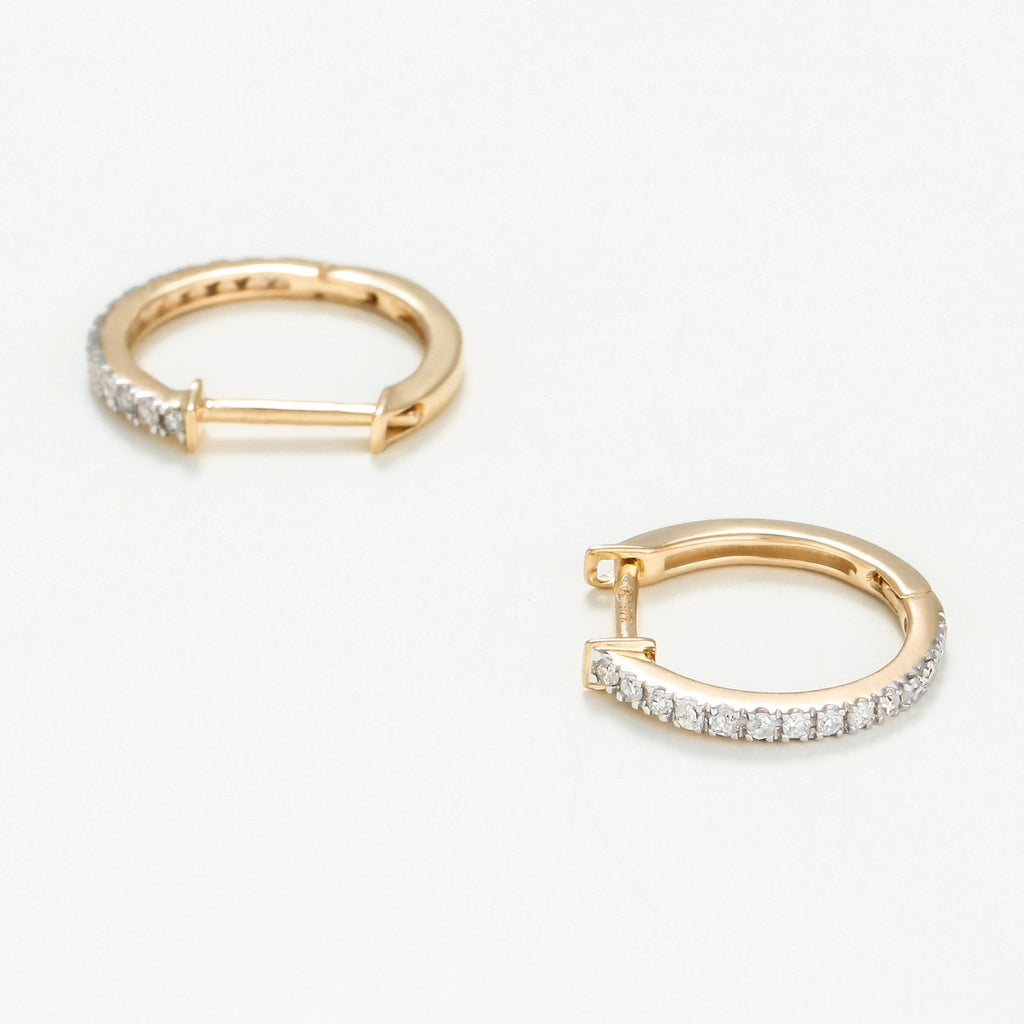 Boucles D'Oreilles "Sofia" D0,13/28 - Or Jaune 375/1000